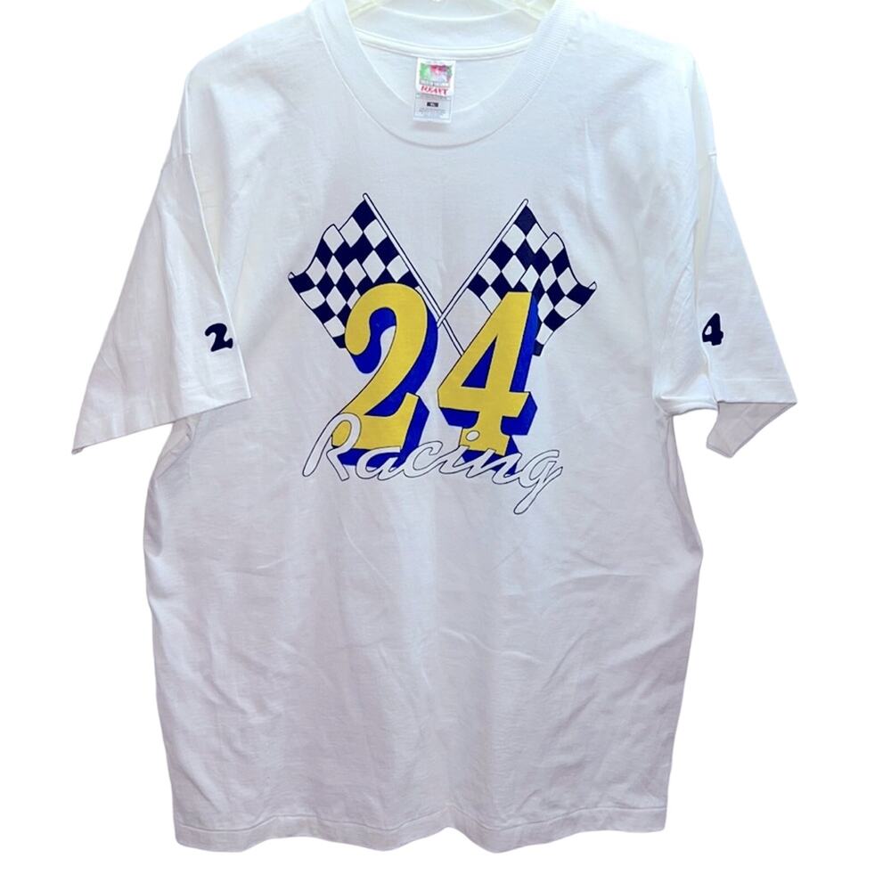 Vintage Jeff Gordon Anti- Dale Earnhardt T-shirt Size XL Nascar